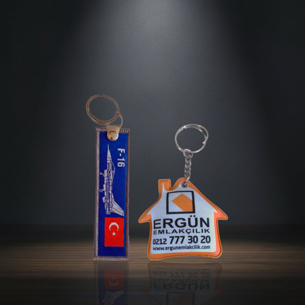 Kumaş ve Puf Anahtarlık
