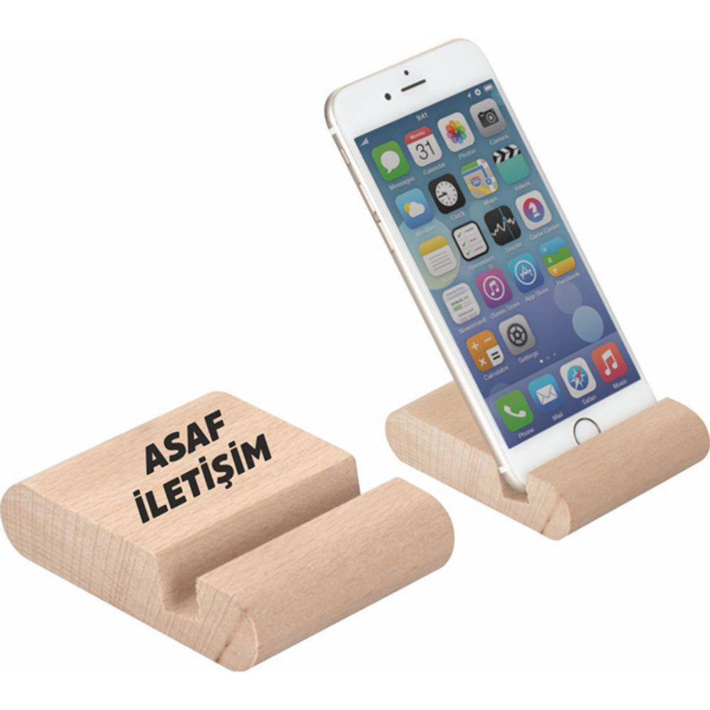 Ahşap Telefon Standı