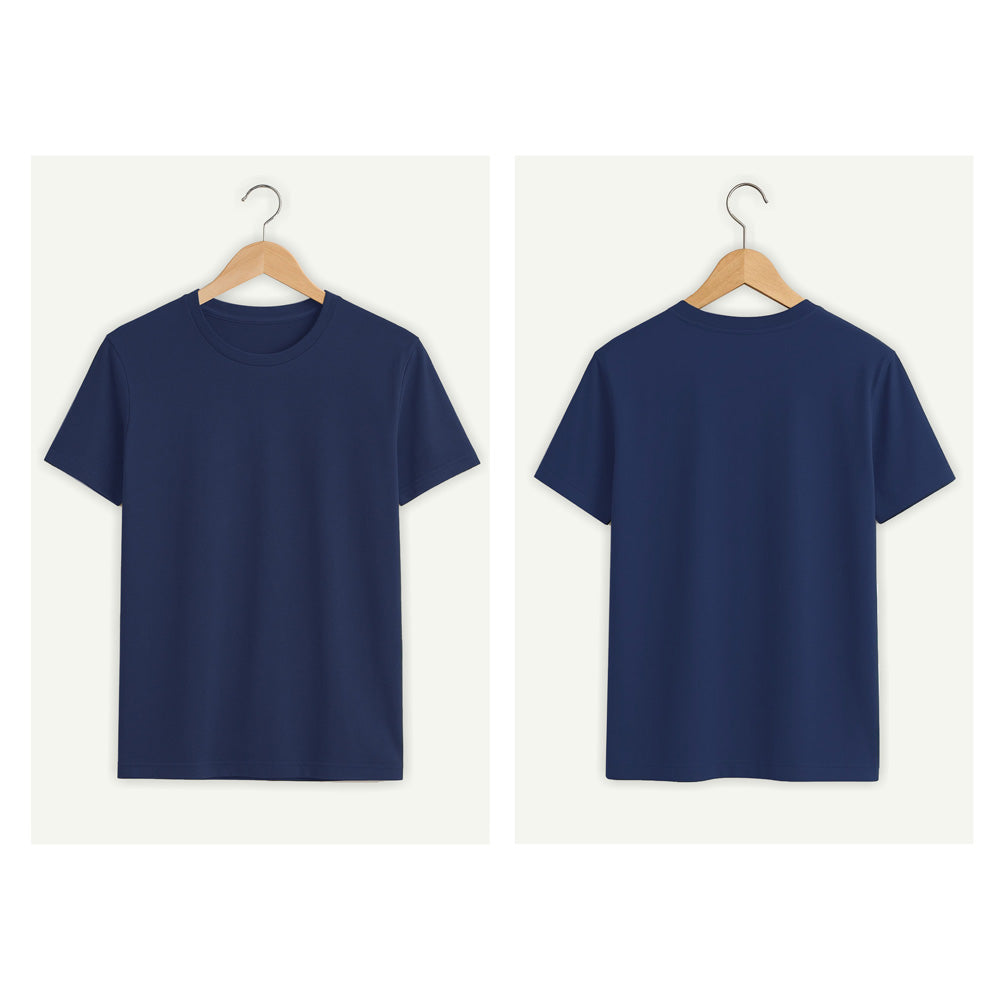 Penye Bisiklet Yaka T-shirt
