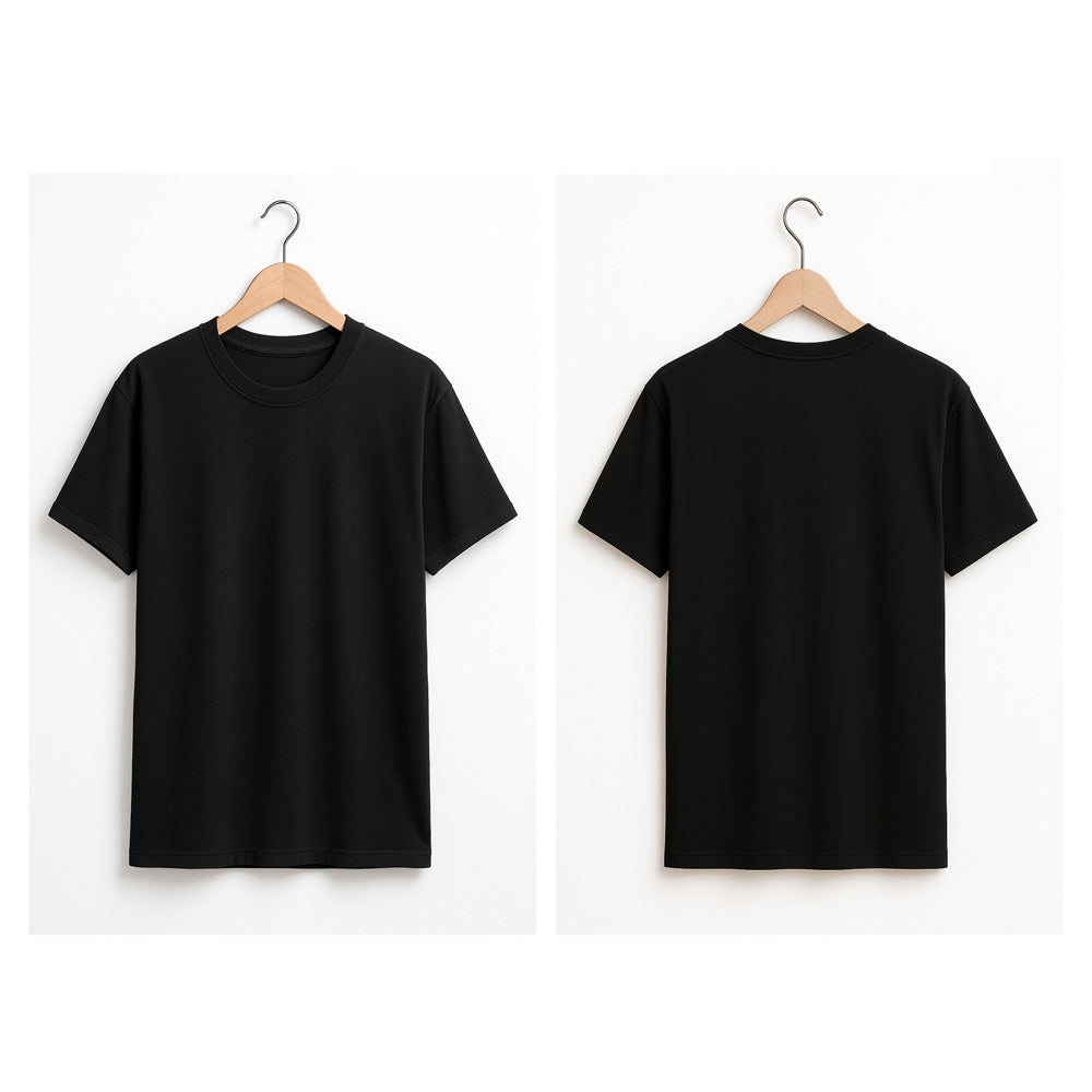Penye Bisiklet Yaka T-shirt
