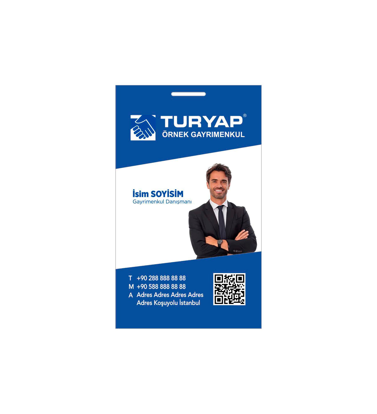 Turyap PVC Yaka Kartı