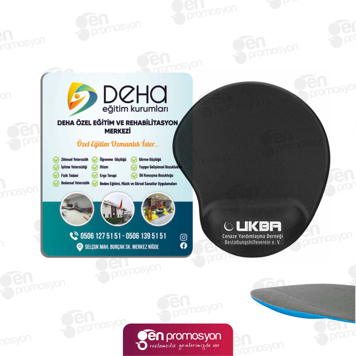 Bilek Destekli MousePad