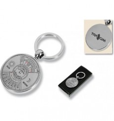 50 Yıllık Takvim Anahtarlık